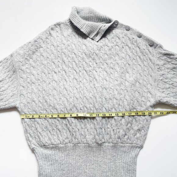 Retrofete Waverly Sweater Dress Stone Grey Size Medium NEW NWT - Picture 8 of 10